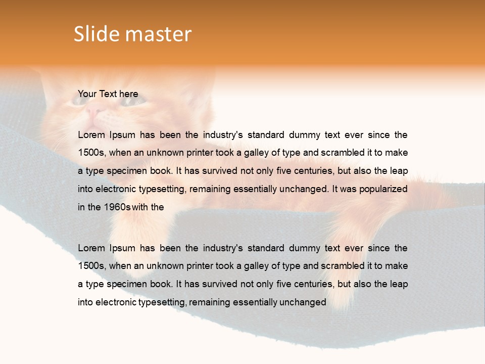 Humor Cut Out Loving PowerPoint Template