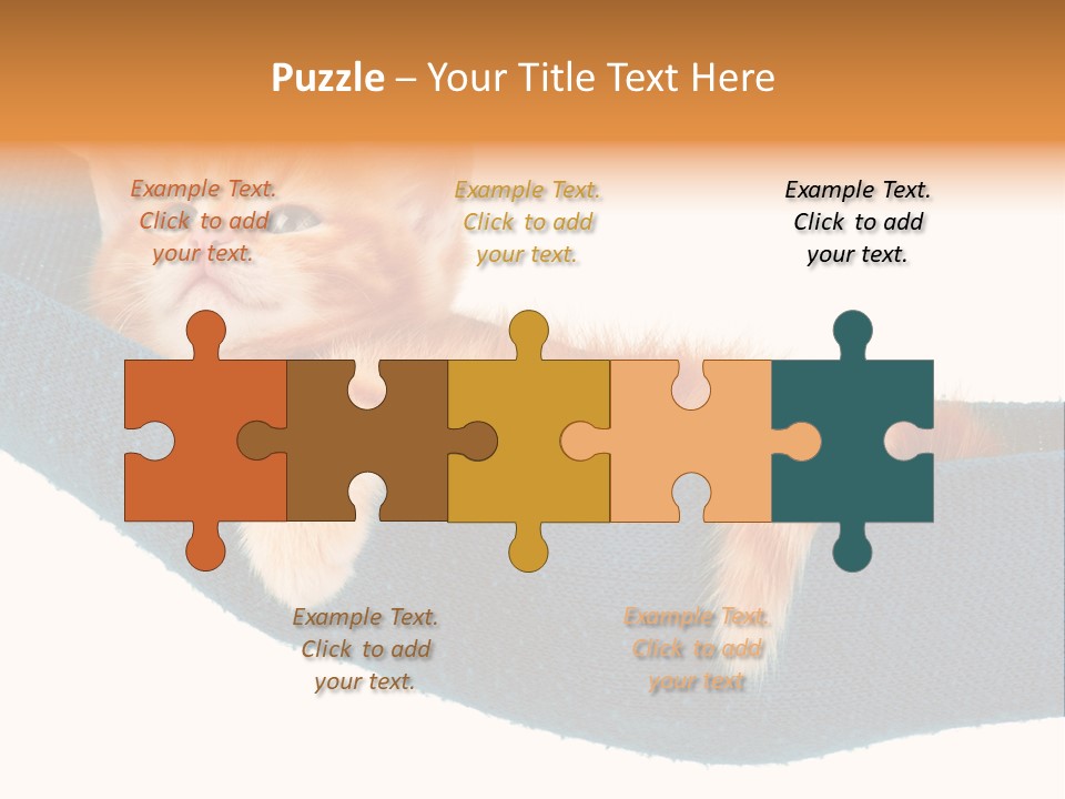 Humor Cut Out Loving PowerPoint Template