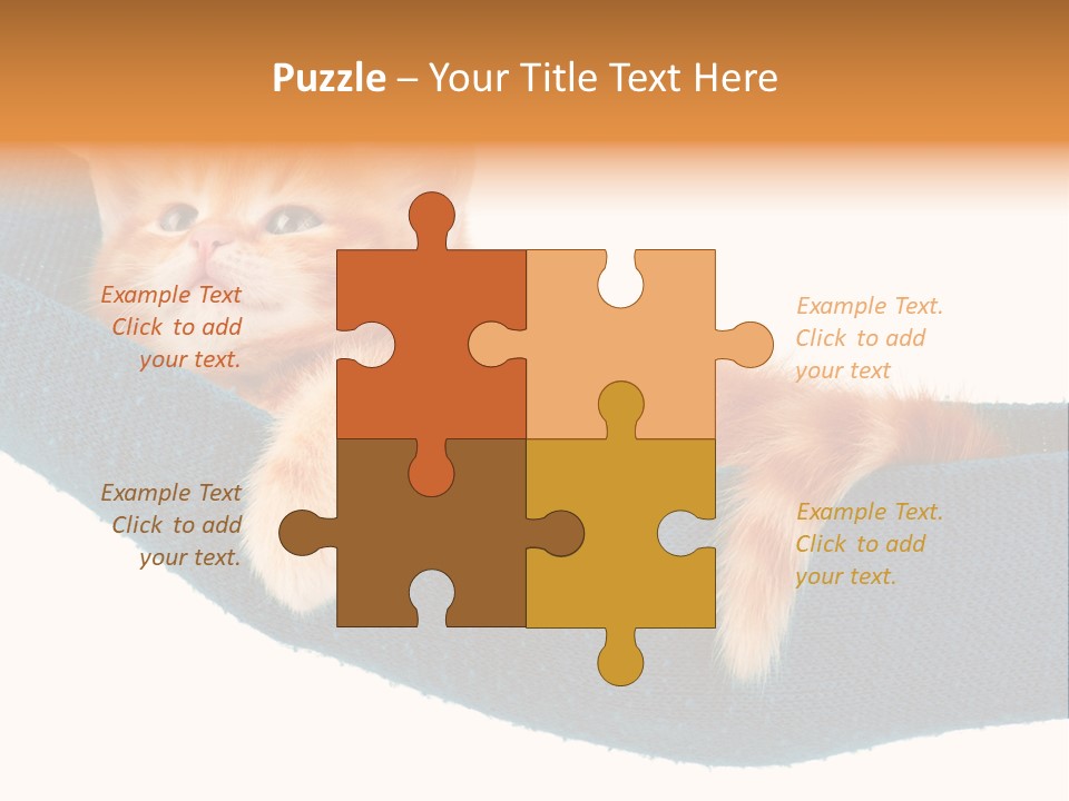 Humor Cut Out Loving PowerPoint Template