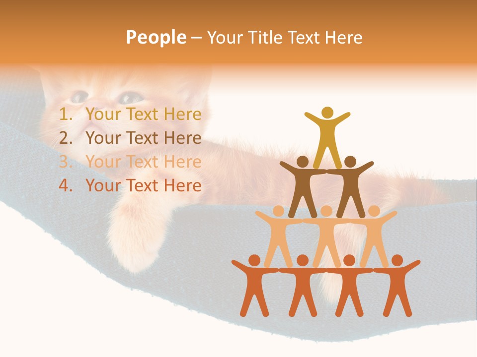 Humor Cut Out Loving PowerPoint Template