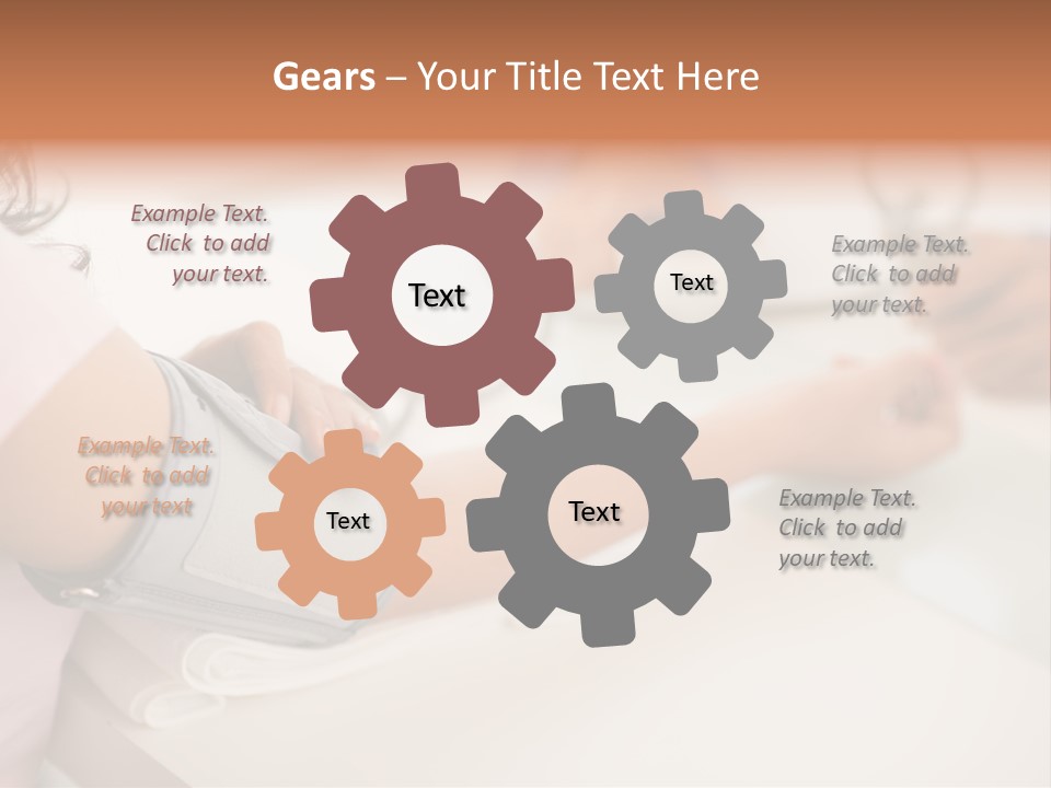 Clinical Lifestyle Device PowerPoint Template