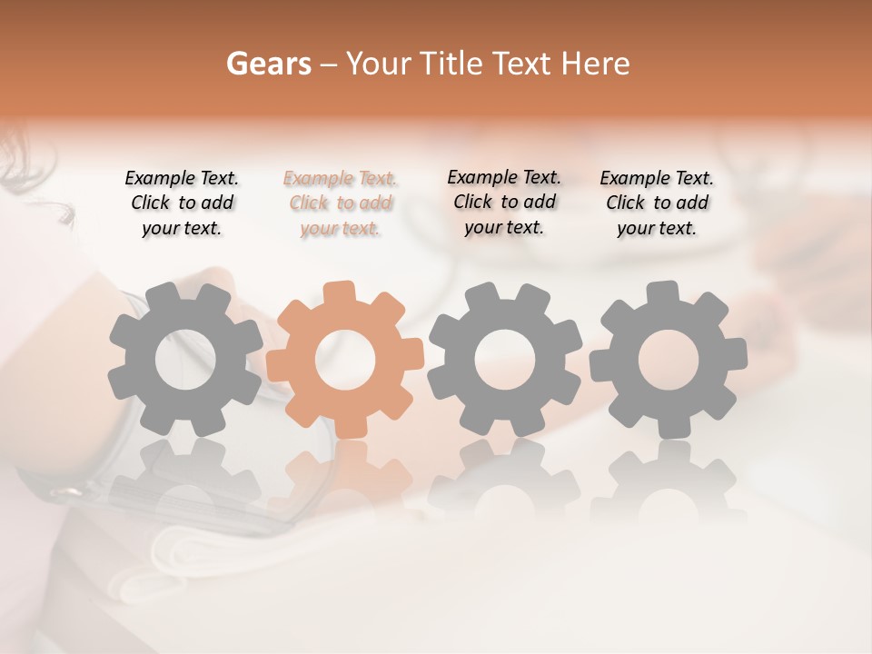 Clinical Lifestyle Device PowerPoint Template