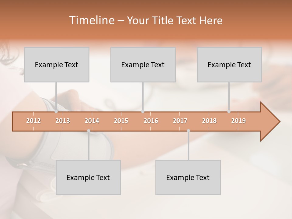 Clinical Lifestyle Device PowerPoint Template