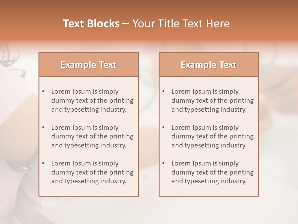 Clinical Lifestyle Device PowerPoint Template