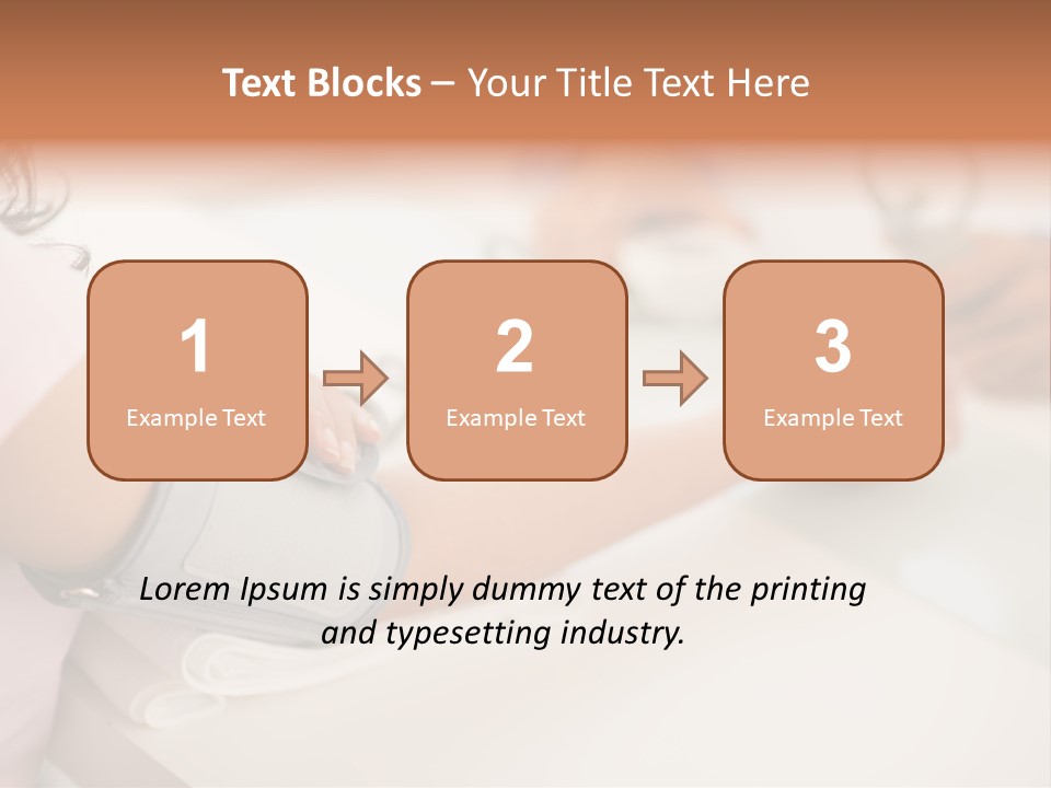 Clinical Lifestyle Device PowerPoint Template