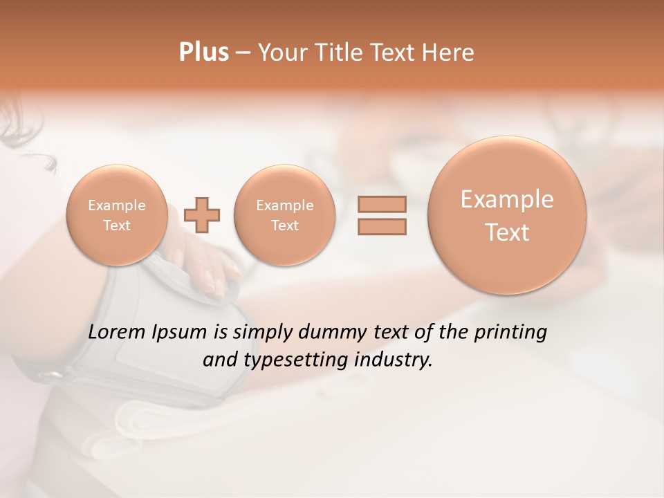 Clinical Lifestyle Device PowerPoint Template