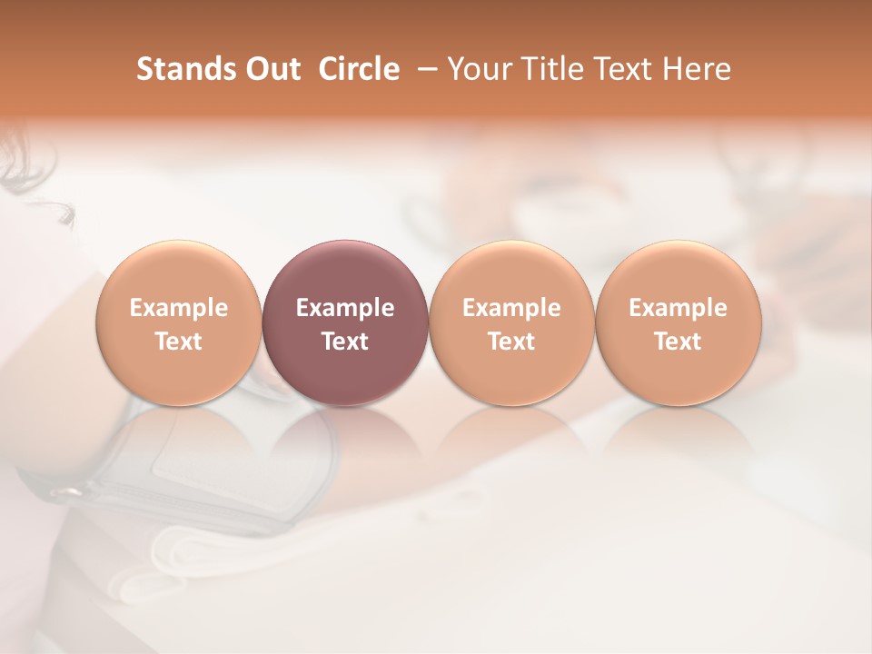 Clinical Lifestyle Device PowerPoint Template