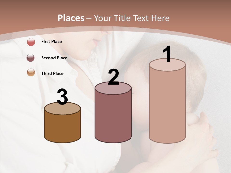 Beautiful Boy Healthy PowerPoint Template