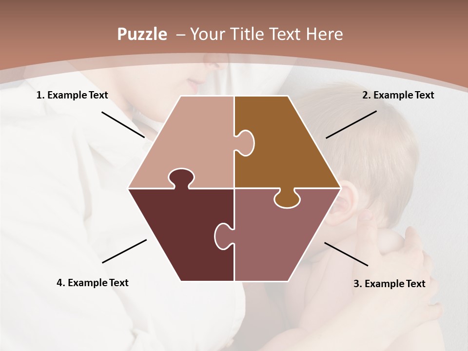 Beautiful Boy Healthy PowerPoint Template