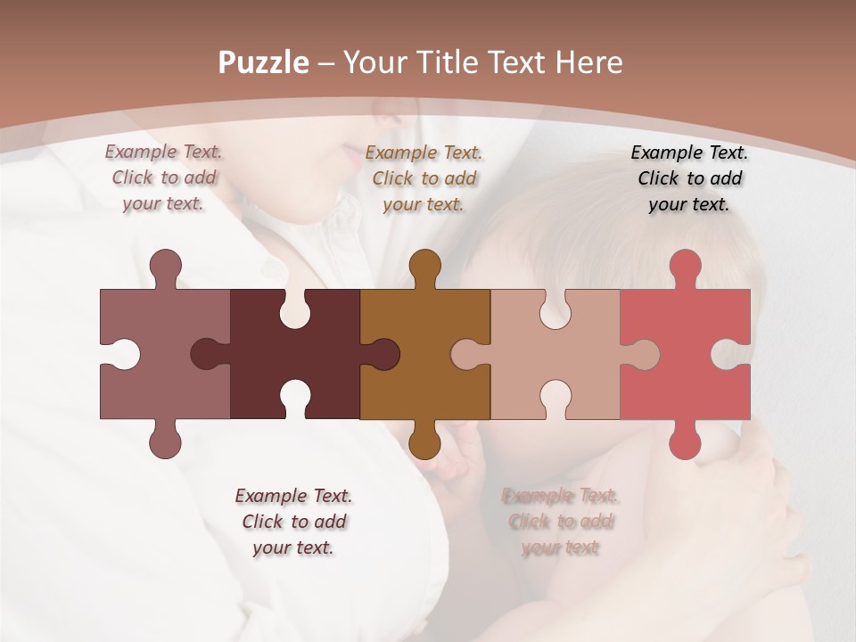 Beautiful Boy Healthy PowerPoint Template