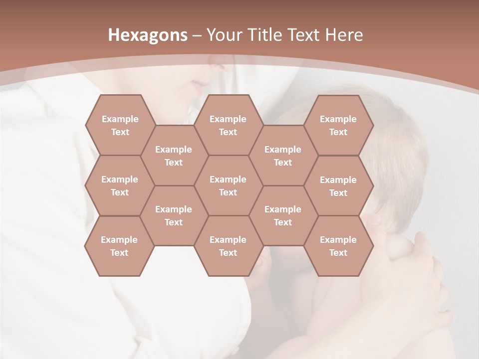 Beautiful Boy Healthy PowerPoint Template