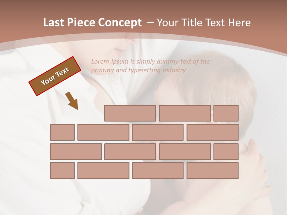 Beautiful Boy Healthy PowerPoint Template
