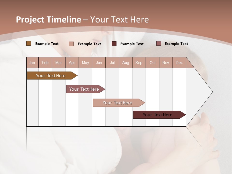 Beautiful Boy Healthy PowerPoint Template