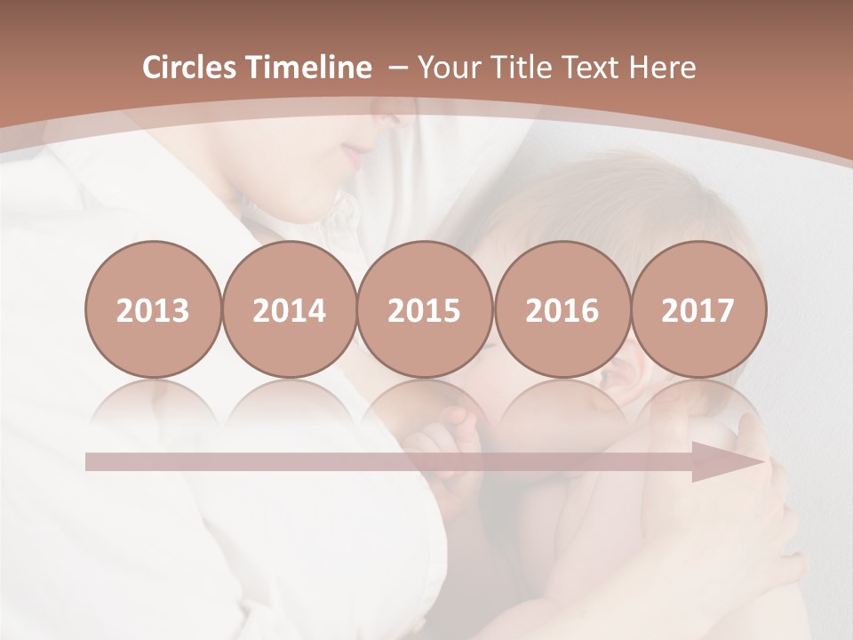 Beautiful Boy Healthy PowerPoint Template