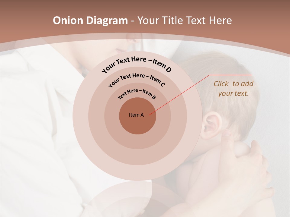 Beautiful Boy Healthy PowerPoint Template