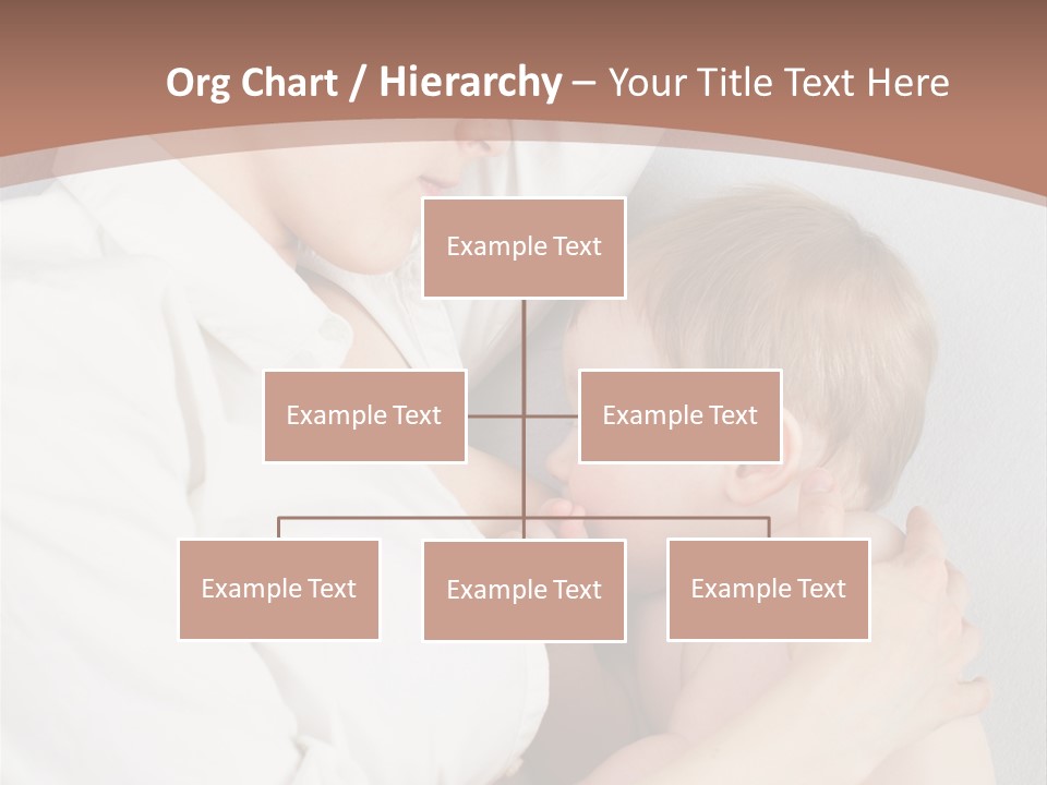 Beautiful Boy Healthy PowerPoint Template