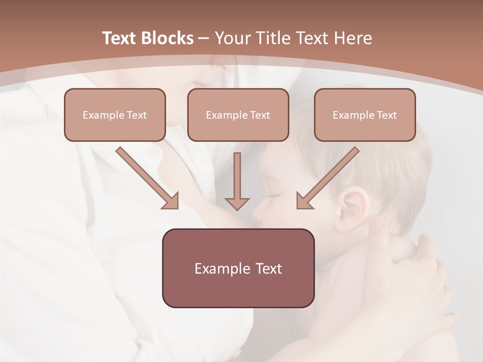 Beautiful Boy Healthy PowerPoint Template