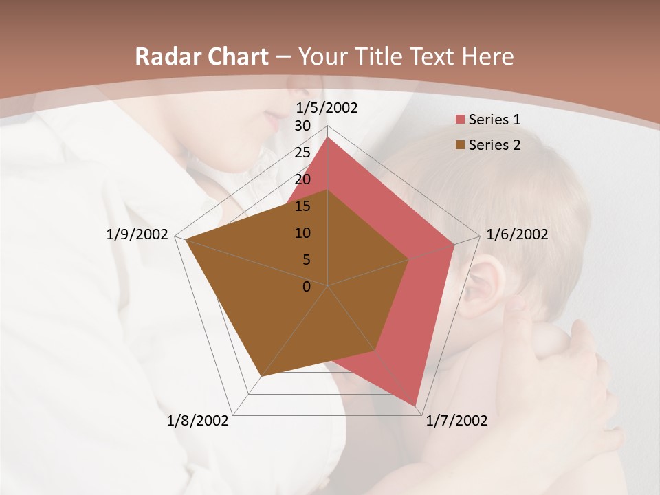 Beautiful Boy Healthy PowerPoint Template
