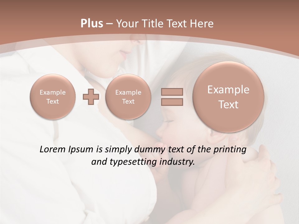 Beautiful Boy Healthy PowerPoint Template