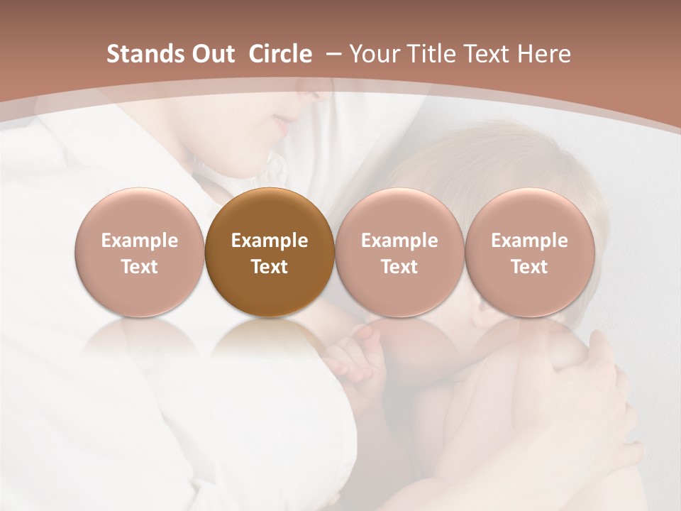 Beautiful Boy Healthy PowerPoint Template