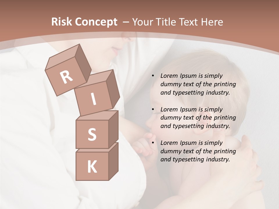 Beautiful Boy Healthy PowerPoint Template