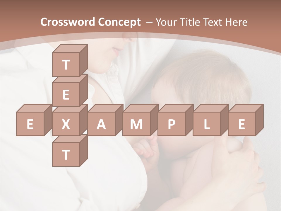 Beautiful Boy Healthy PowerPoint Template