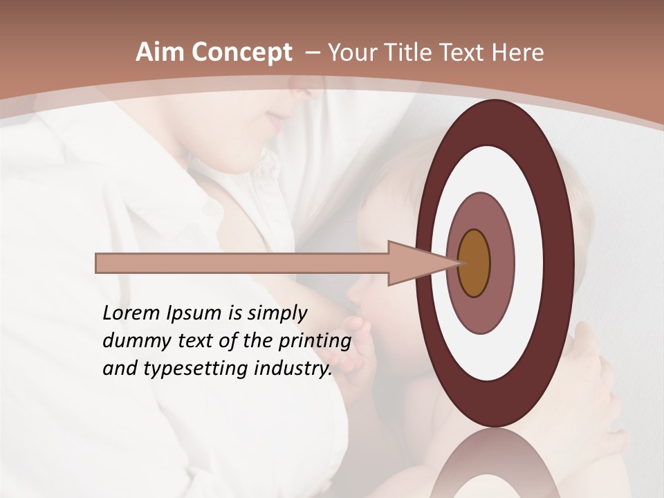 Beautiful Boy Healthy PowerPoint Template