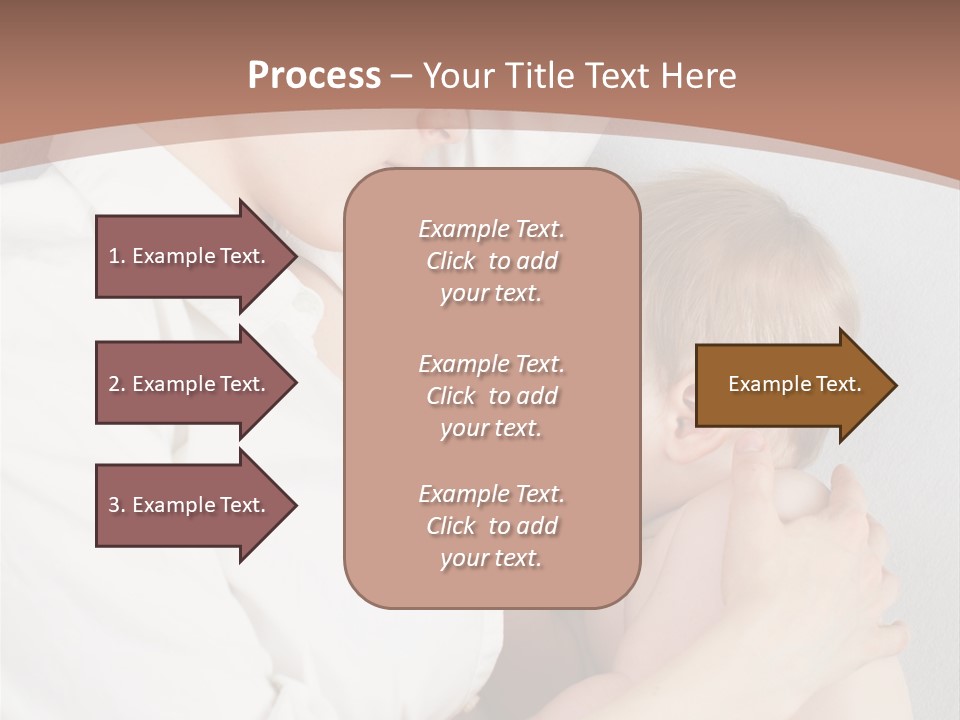 Beautiful Boy Healthy PowerPoint Template