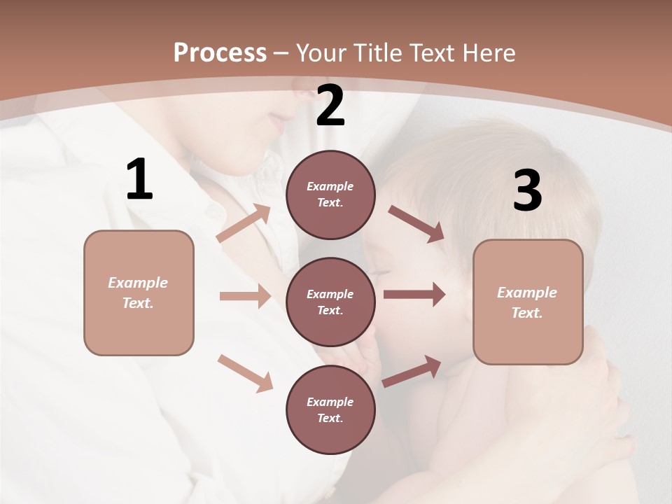 Beautiful Boy Healthy PowerPoint Template