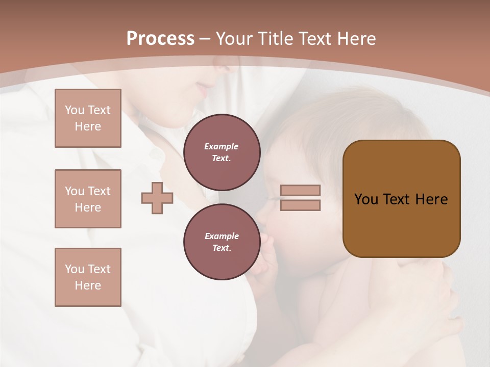 Beautiful Boy Healthy PowerPoint Template