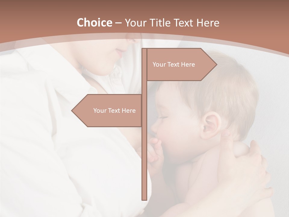 Beautiful Boy Healthy PowerPoint Template