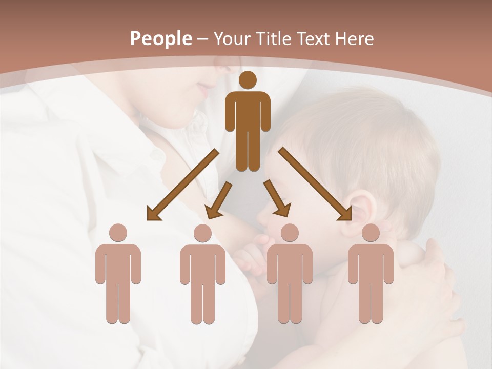 Beautiful Boy Healthy PowerPoint Template