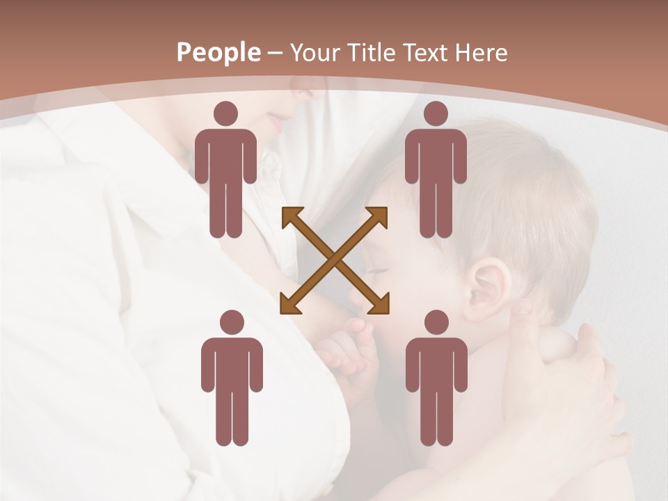 Beautiful Boy Healthy PowerPoint Template