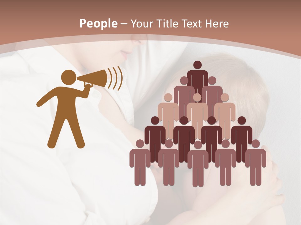 Beautiful Boy Healthy PowerPoint Template