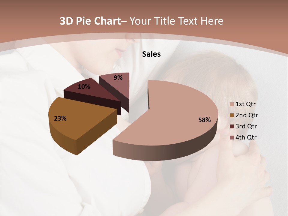 Beautiful Boy Healthy PowerPoint Template