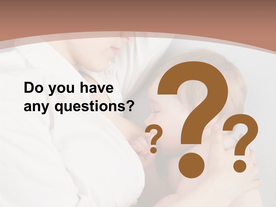 Beautiful Boy Healthy PowerPoint Template