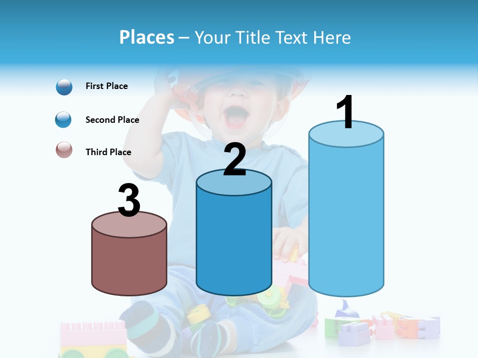 Happiness Toddler Kid PowerPoint Template