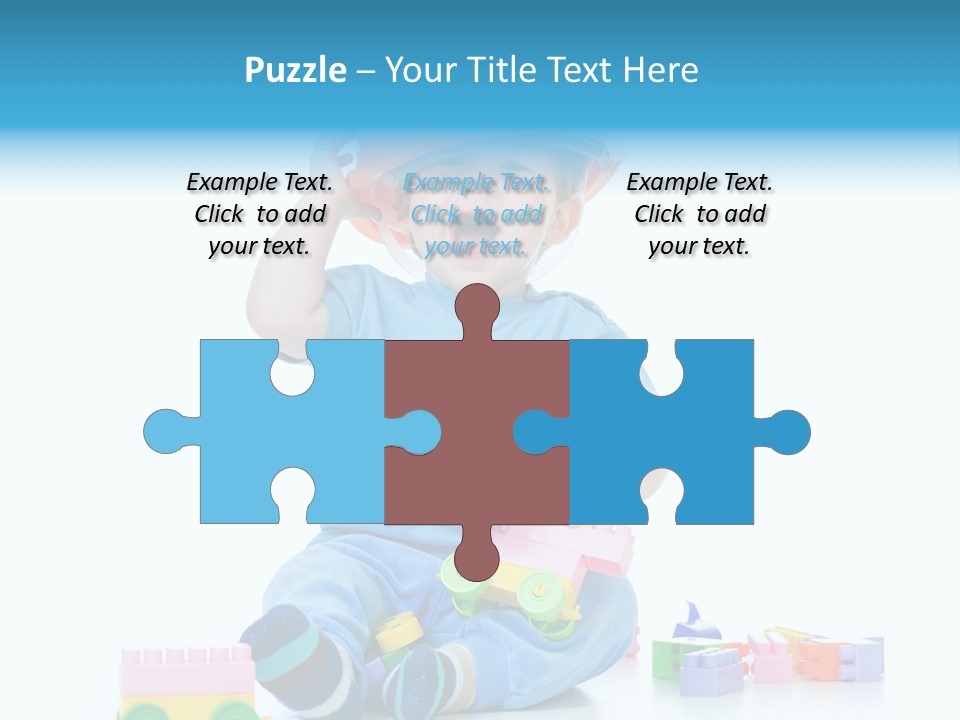 Happiness Toddler Kid PowerPoint Template