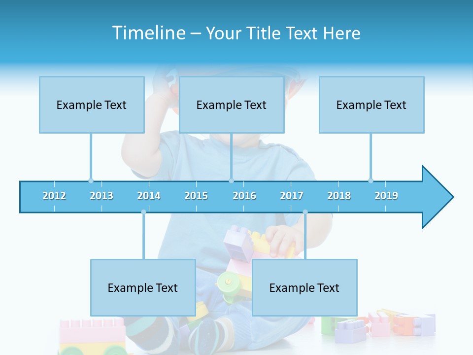 Happiness Toddler Kid PowerPoint Template