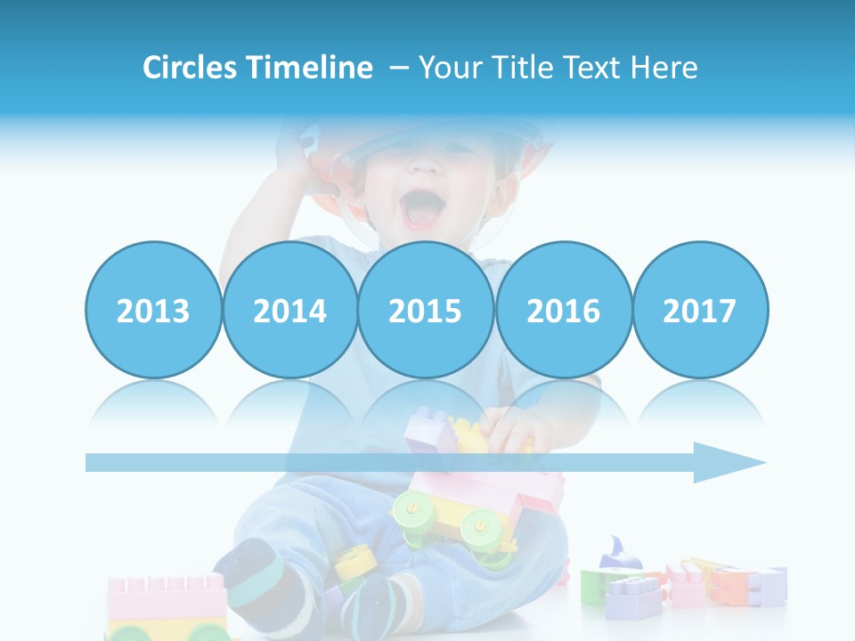 Happiness Toddler Kid PowerPoint Template