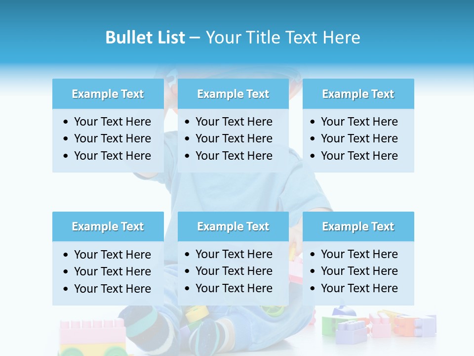 Happiness Toddler Kid PowerPoint Template