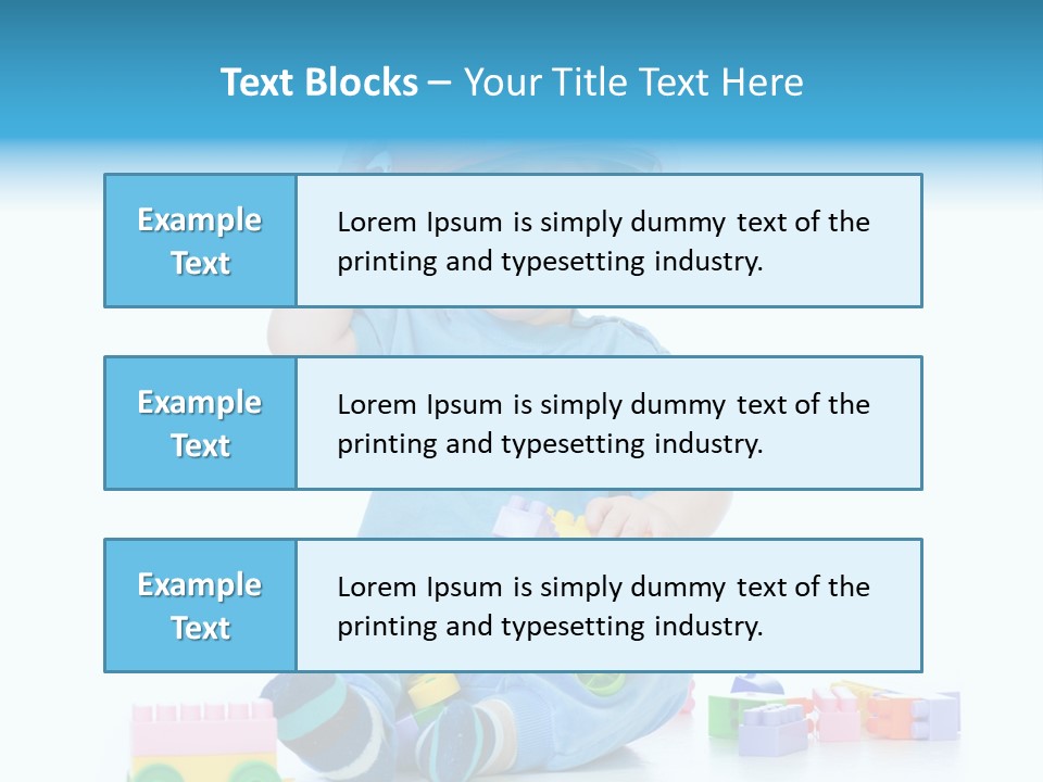 Happiness Toddler Kid PowerPoint Template