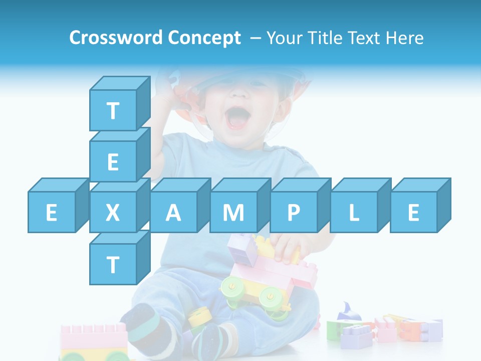 Happiness Toddler Kid PowerPoint Template