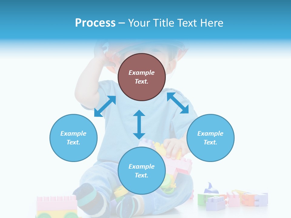 Happiness Toddler Kid PowerPoint Template