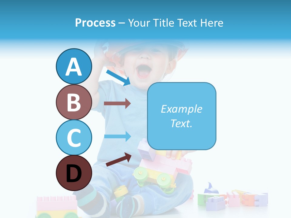 Happiness Toddler Kid PowerPoint Template