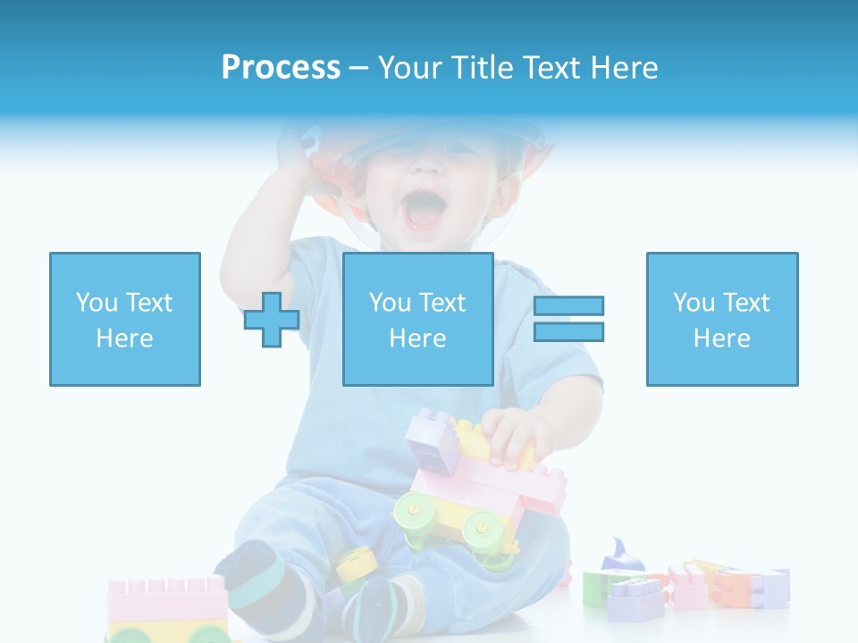 Happiness Toddler Kid PowerPoint Template