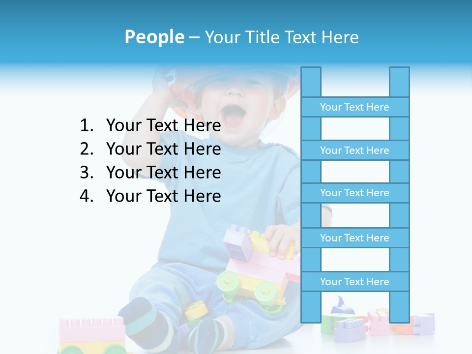 Happiness Toddler Kid PowerPoint Template