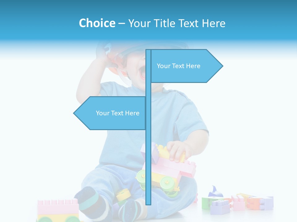 Happiness Toddler Kid PowerPoint Template