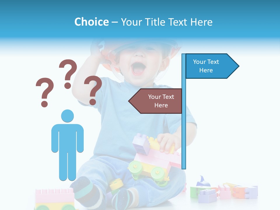 Happiness Toddler Kid PowerPoint Template