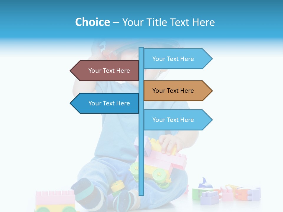 Happiness Toddler Kid PowerPoint Template